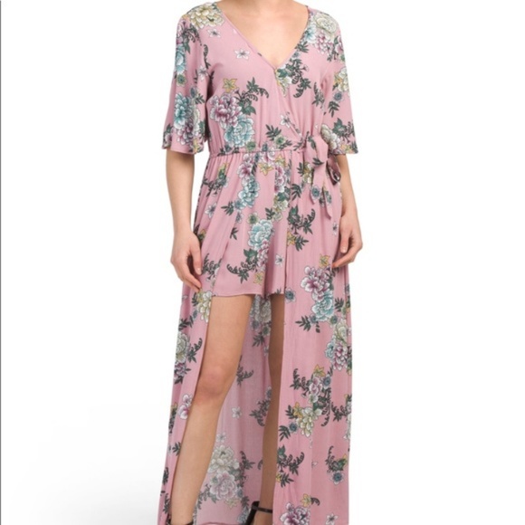 flower romper dress